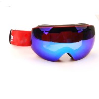 Hotselling Ski Goggles Anti-fog Custom Oem Ski Goggles Mirror Lens Unisex Sport Goggles